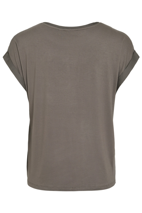 Vila viellette s/s satin top - noos